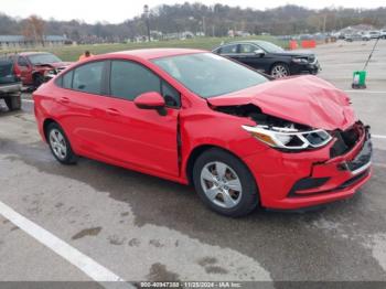  Salvage Chevrolet Cruze