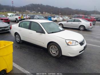  Salvage Chevrolet Malibu