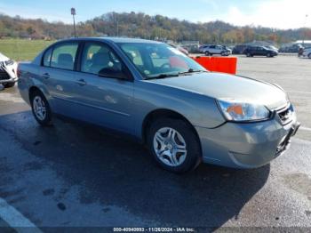  Salvage Chevrolet Malibu