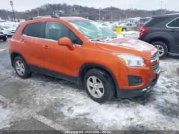  Salvage Chevrolet Trax