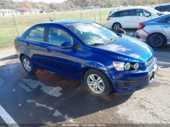  Salvage Chevrolet Sonic