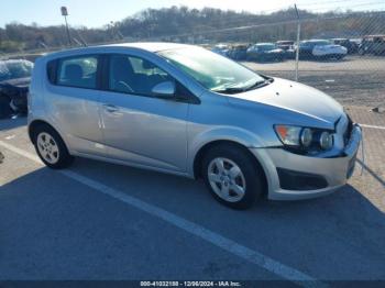  Salvage Chevrolet Sonic