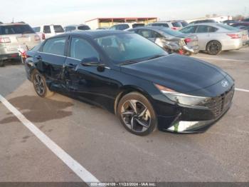  Salvage Hyundai ELANTRA