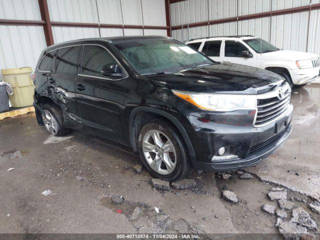  Salvage Toyota Highlander