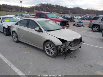  Salvage Chevrolet Cruze