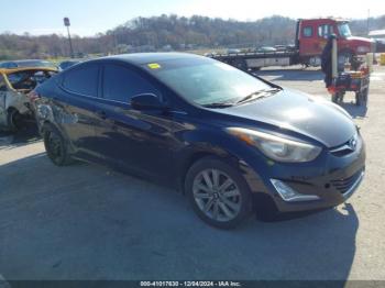  Salvage Hyundai ELANTRA