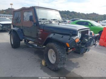  Salvage Jeep Wrangler