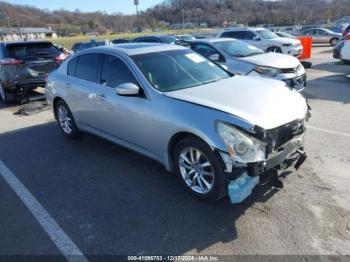  Salvage INFINITI G37x