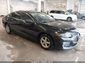  Salvage Chevrolet Malibu