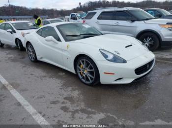  Salvage Ferrari California