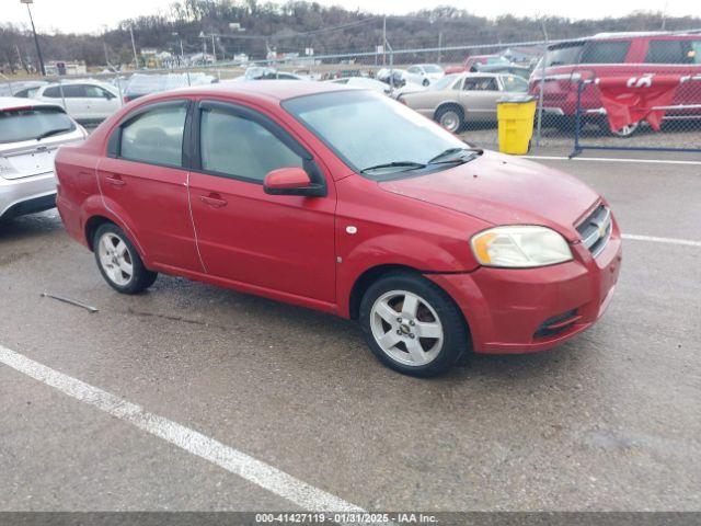  Salvage Chevrolet Aveo