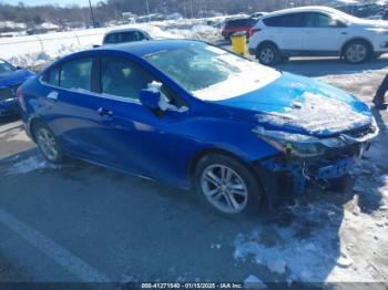  Salvage Chevrolet Cruze