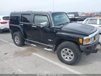  Salvage HUMMER H3 Suv