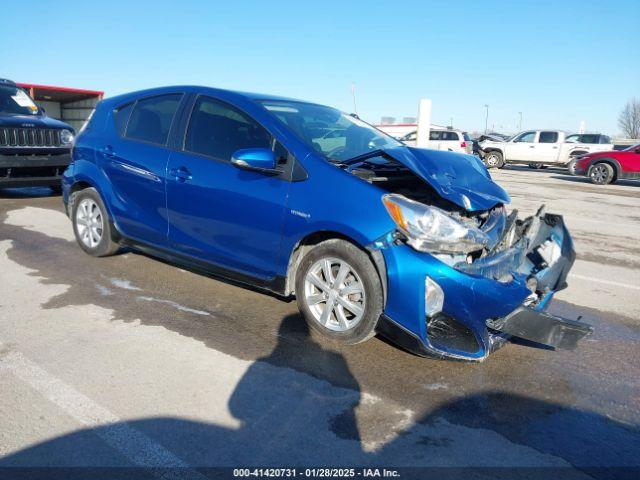  Salvage Toyota Prius c