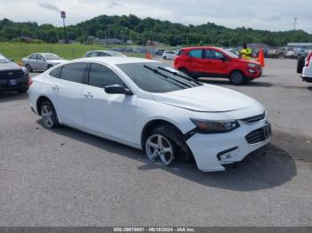  Salvage Chevrolet Malibu