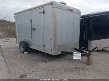  Salvage Car Mate 12  Enclosed Trailer