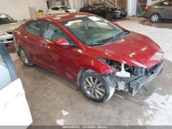  Salvage Hyundai ELANTRA