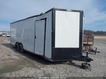  Salvage Cynergy 8.5x24 Cargo Trailer