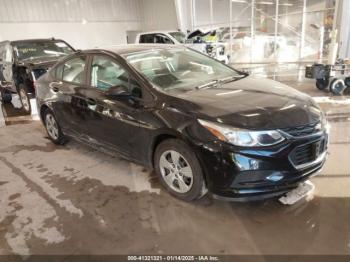  Salvage Chevrolet Cruze