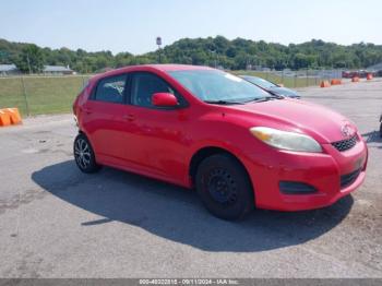  Salvage Toyota Matrix