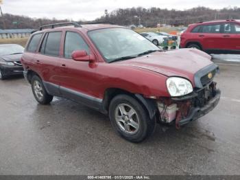  Salvage Hyundai SANTA FE