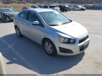  Salvage Chevrolet Sonic