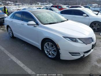  Salvage Lincoln MKZ Hybrid