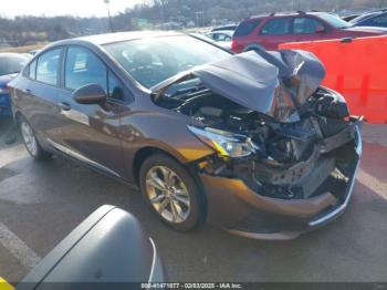  Salvage Chevrolet Cruze