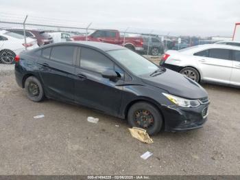  Salvage Chevrolet Cruze