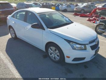  Salvage Chevrolet Cruze