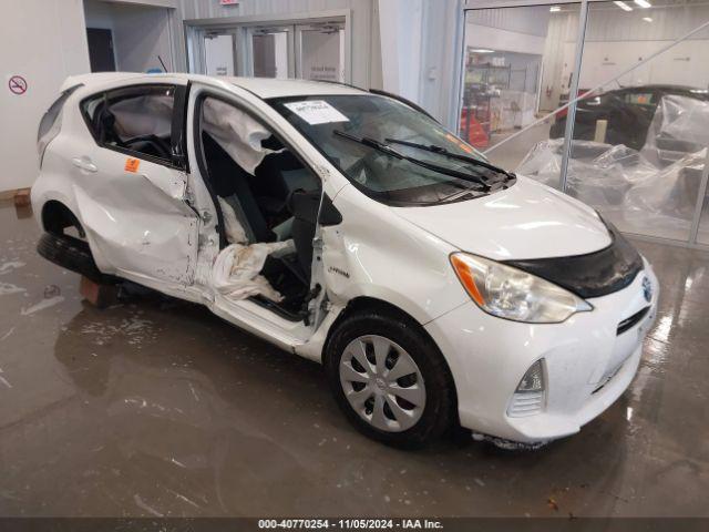  Salvage Toyota Prius c