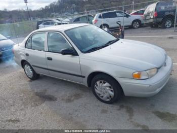  Salvage Chevrolet Prizm