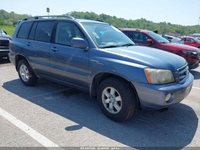  Salvage Toyota Highlander