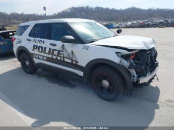  Salvage Ford Police Interceptor