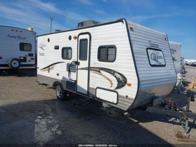  Salvage Coachmen Clipper Travel Trailer