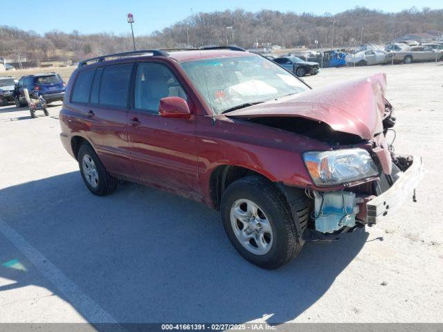 Salvage Toyota Highlander