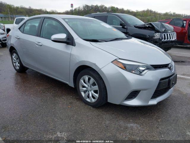  Salvage Toyota Corolla