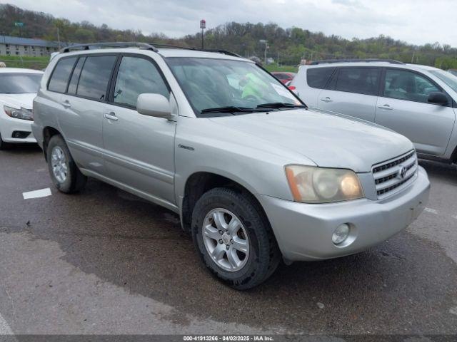  Salvage Toyota Highlander