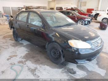 Salvage Toyota Corolla