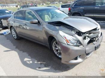  Salvage INFINITI G37x