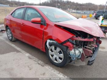  Salvage Toyota Corolla