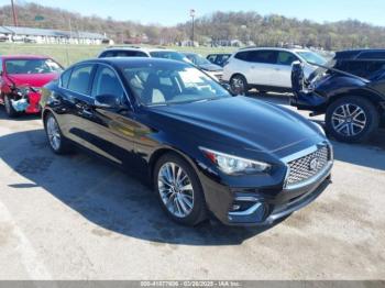  Salvage INFINITI Q50