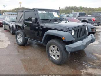  Salvage Jeep Wrangler