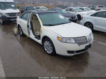  Salvage Lincoln MKZ