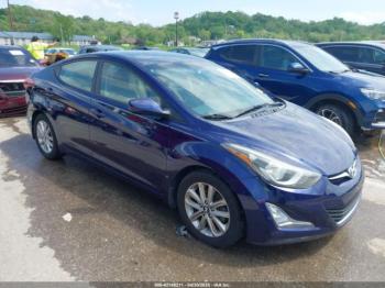  Salvage Hyundai ELANTRA
