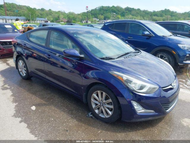  Salvage Hyundai ELANTRA