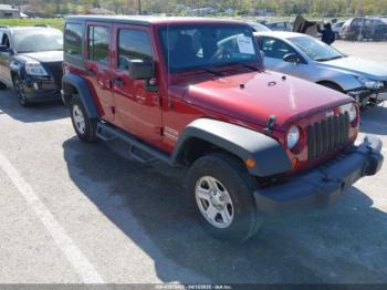  Salvage Jeep Wrangler