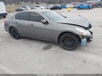  Salvage INFINITI G37x