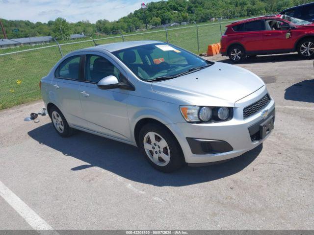  Salvage Chevrolet Sonic