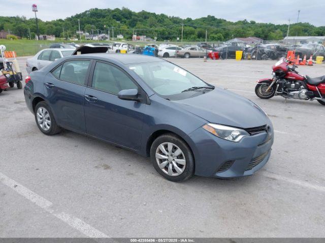  Salvage Toyota Corolla